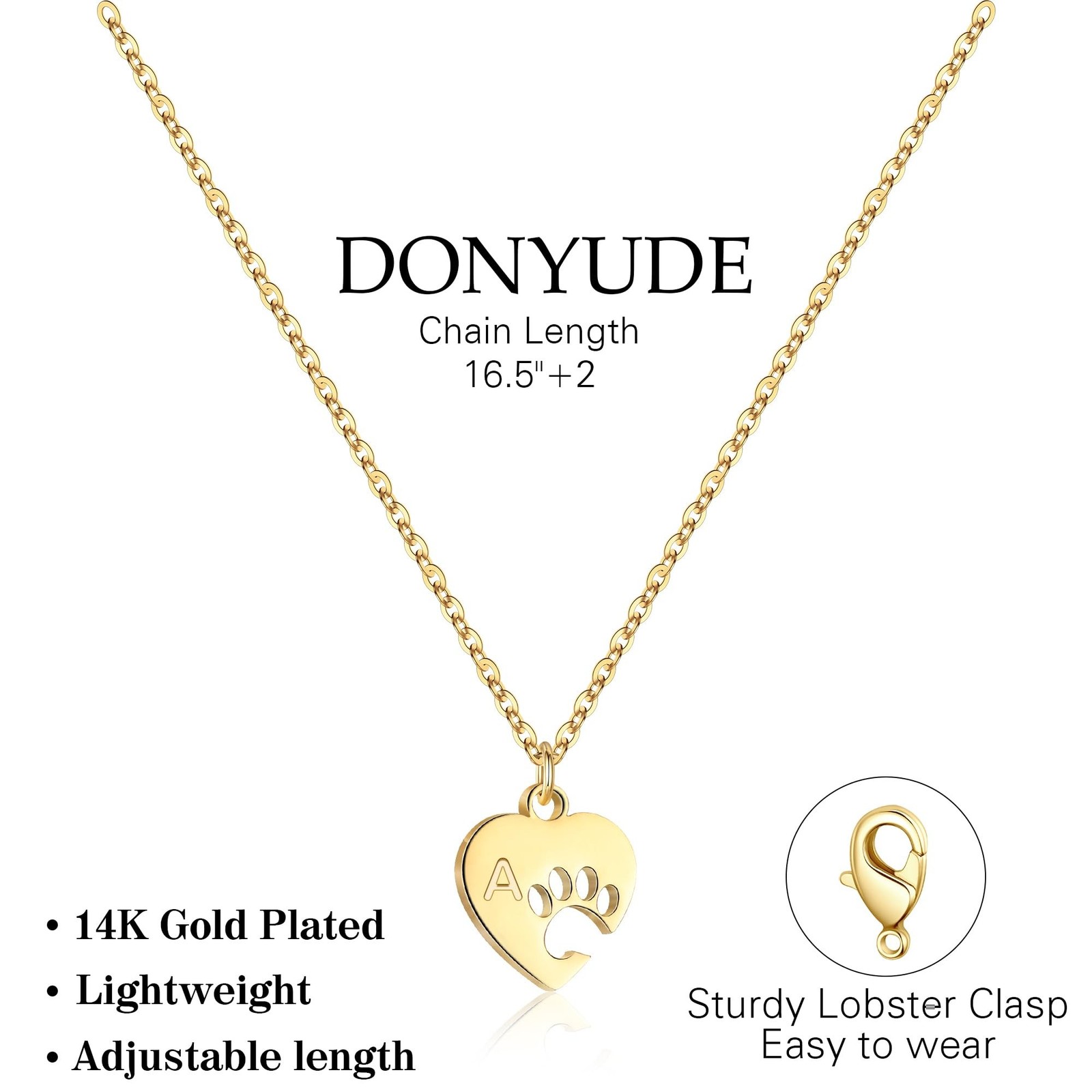 Dog Memorial Gifts for Loss of Dog Paw Print Neckalce for Women with Initial …