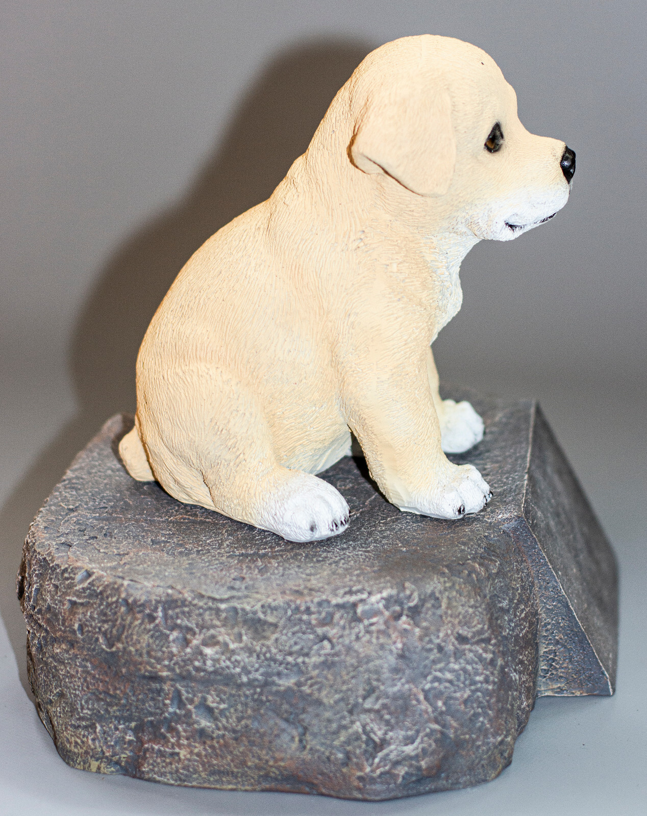 Labrador Urn Dog Ashes Memorial Stone Figurine Pet Grave Marker Casket Keepsake