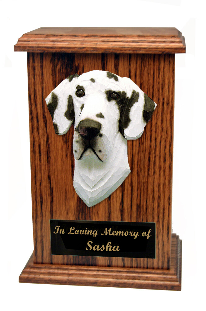 Great Dane Natural Memorial Urn