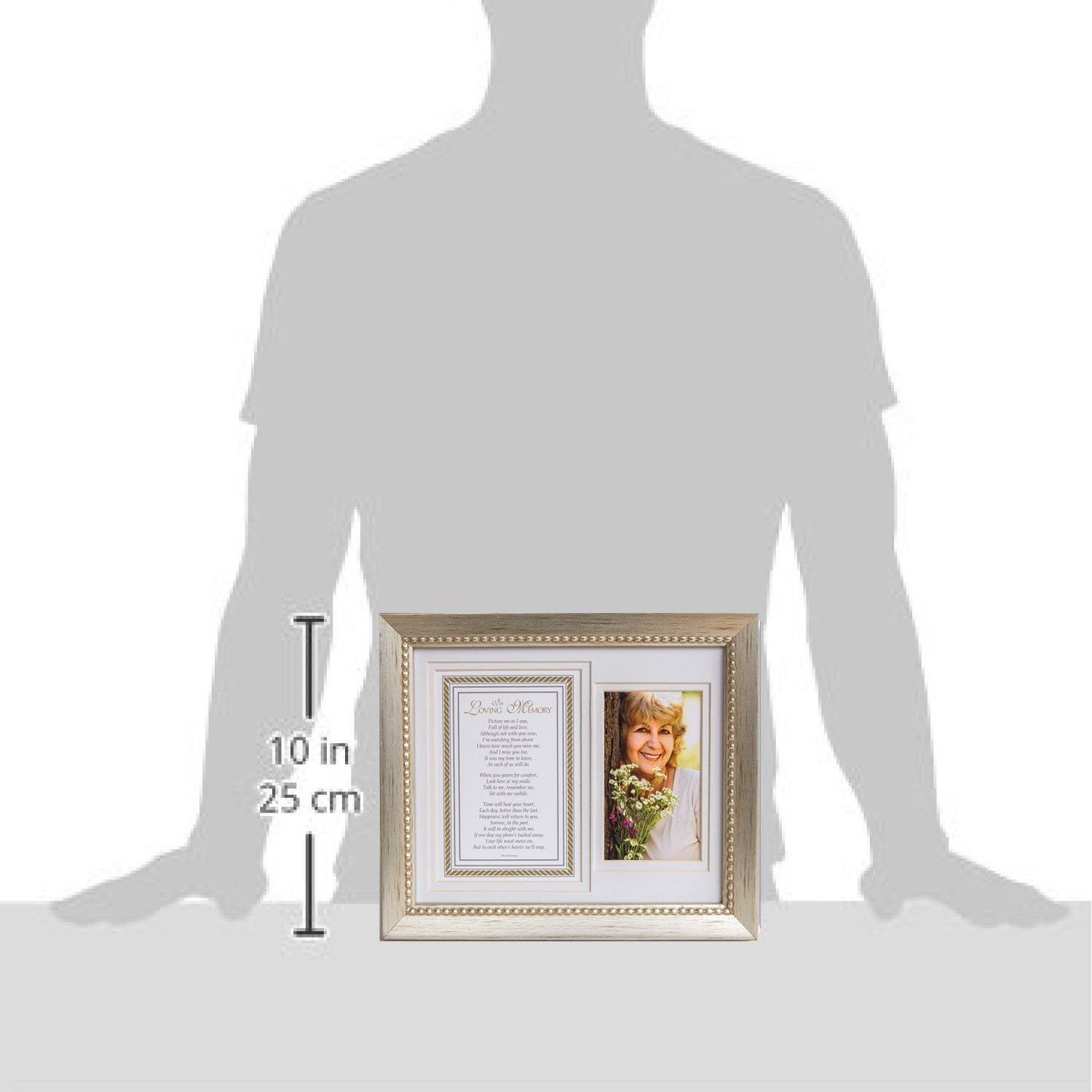 In Loving Memory Sentiment Memorial Picture Frame- Sympathy Gift for Loss of …