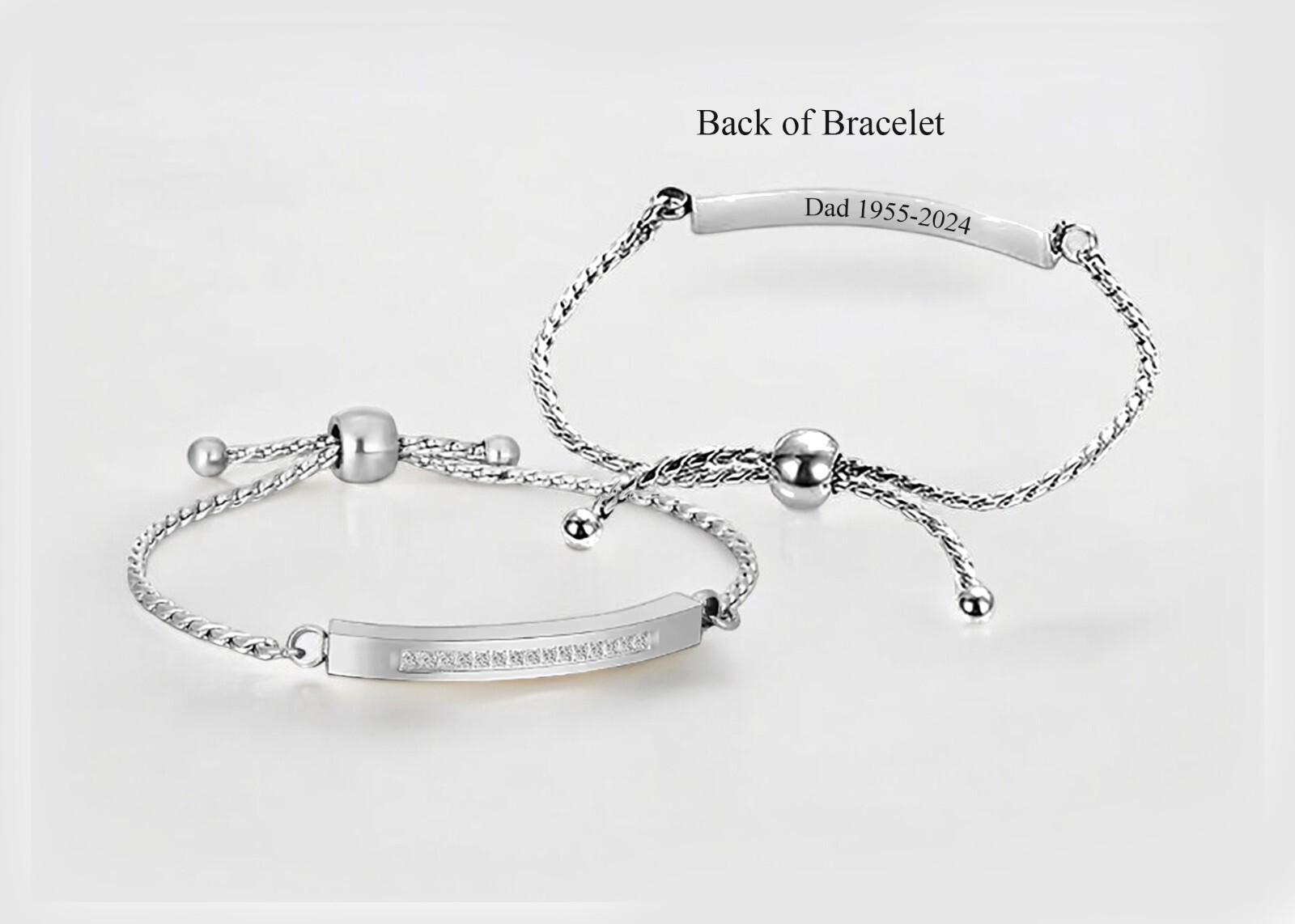 Personalized Urn Bracelet -Human Keepsake Bracelet-Urn Bracelet-Memorial Jewelry