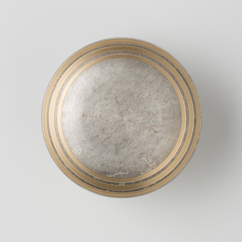 Kanata Silver Small Keepsake Urn for Human Ashes Brass