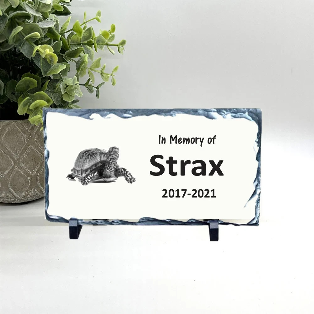Turtle Memorial – Personalized Pet Memorial Stone – Turtle Loss sympathy Gift