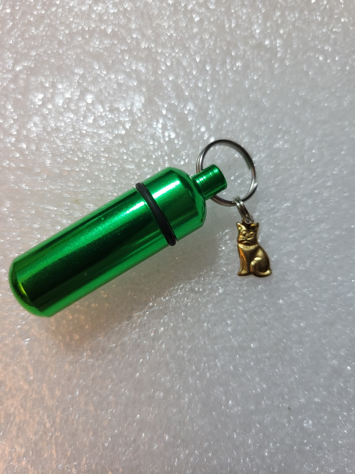KEYCHAIN PET URN-*CUSTOM Choice Of COLOR&CHARM(S) FOR KEYCHAIN NEW