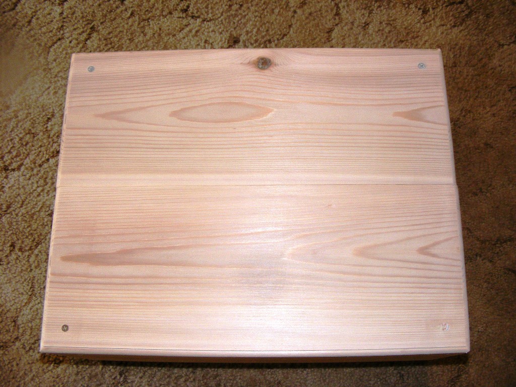 Pet Coffin Casket for Dogs/Cats 20 x 14 x 8 All Cedar + Decorative Edge Routed
