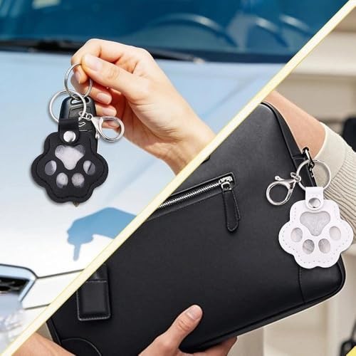 Pet Fur Hair Memorial Keychain for Cat Dog Hair Keepsake Gift for Pet Blawhibro
