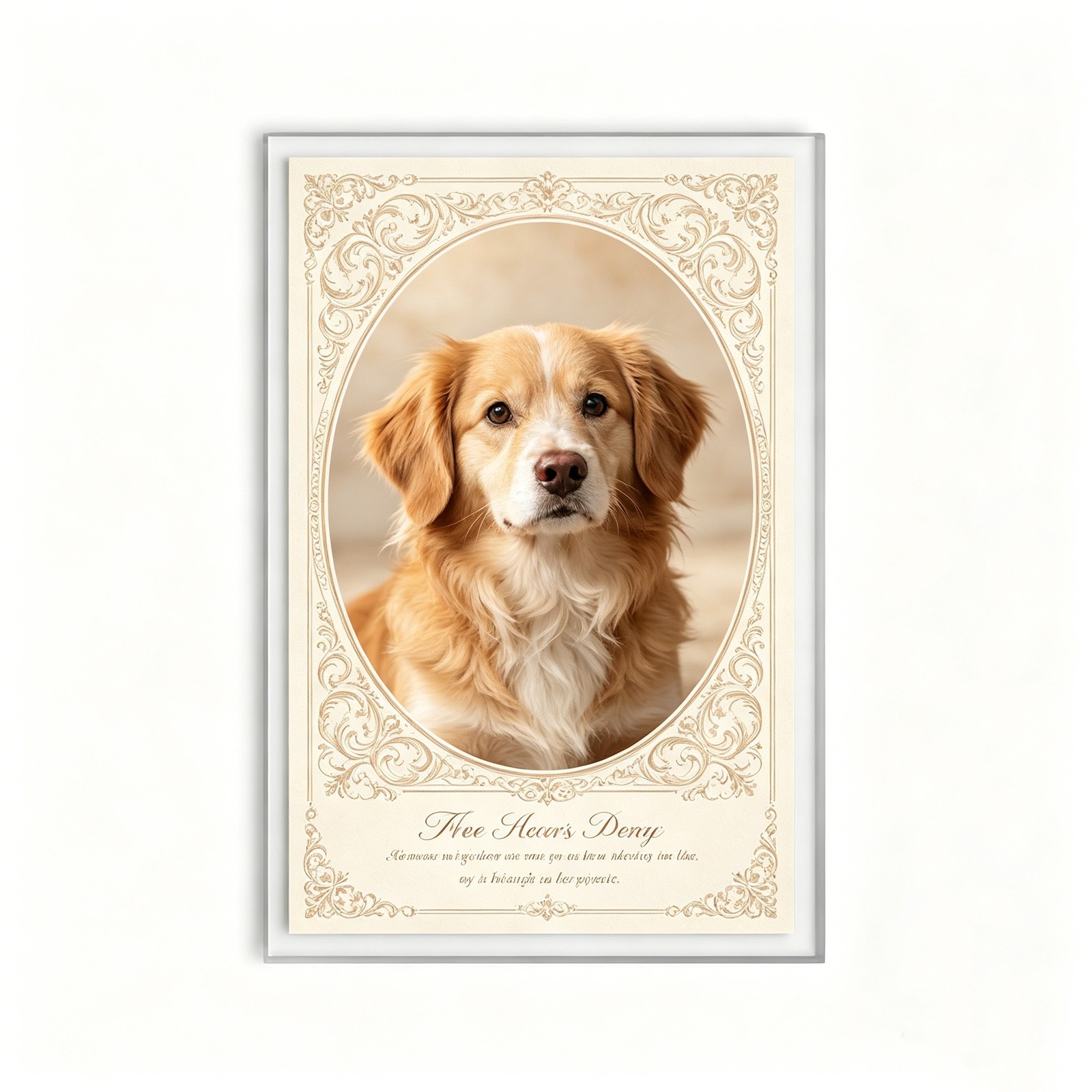 Acrylic Custom Pet Dog Cat Memorial Photo Name Keepsake Gift for Owner