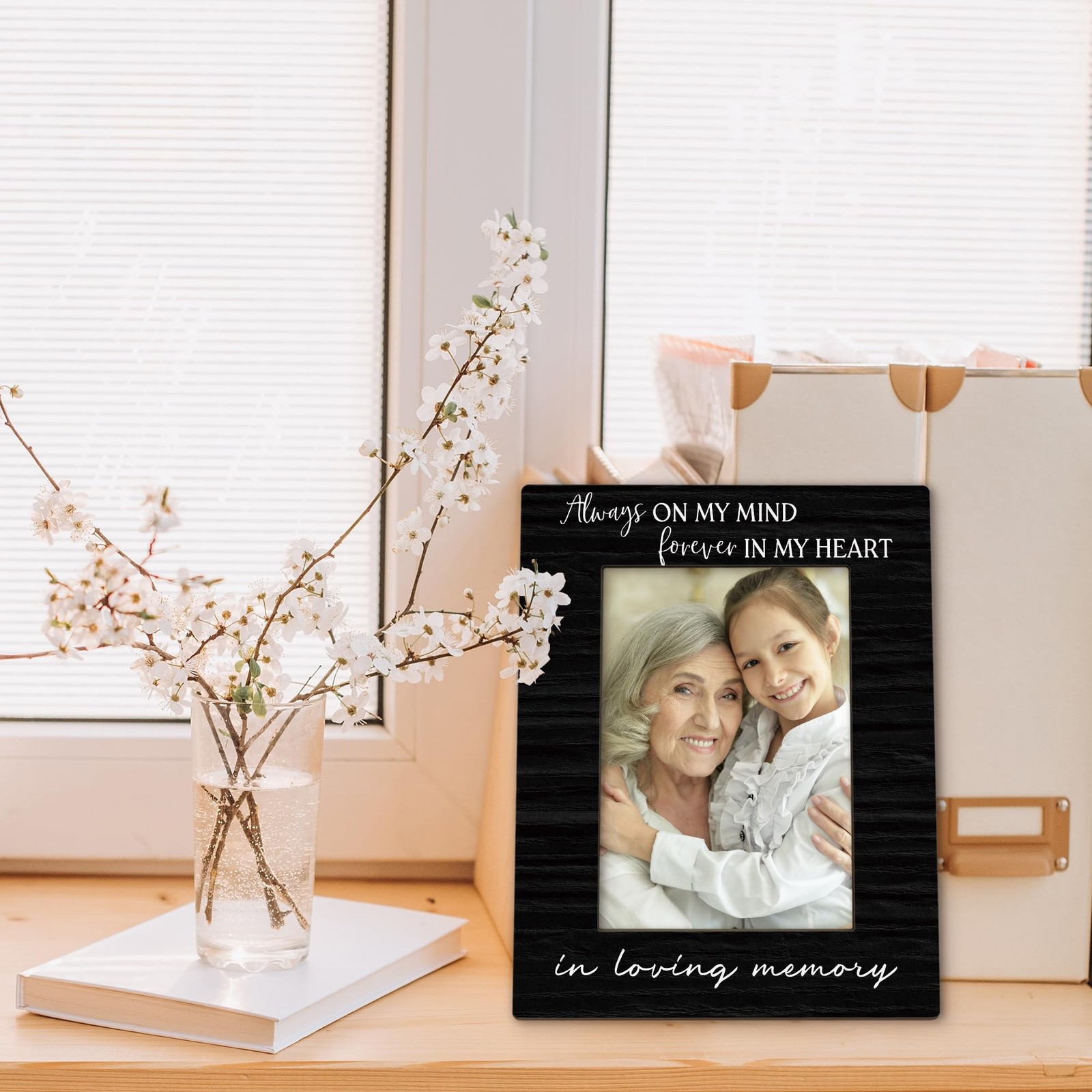 Memorial Gifts Picture Frame 5×7, In Loving Memory Photo Frame, Memorial Gift…