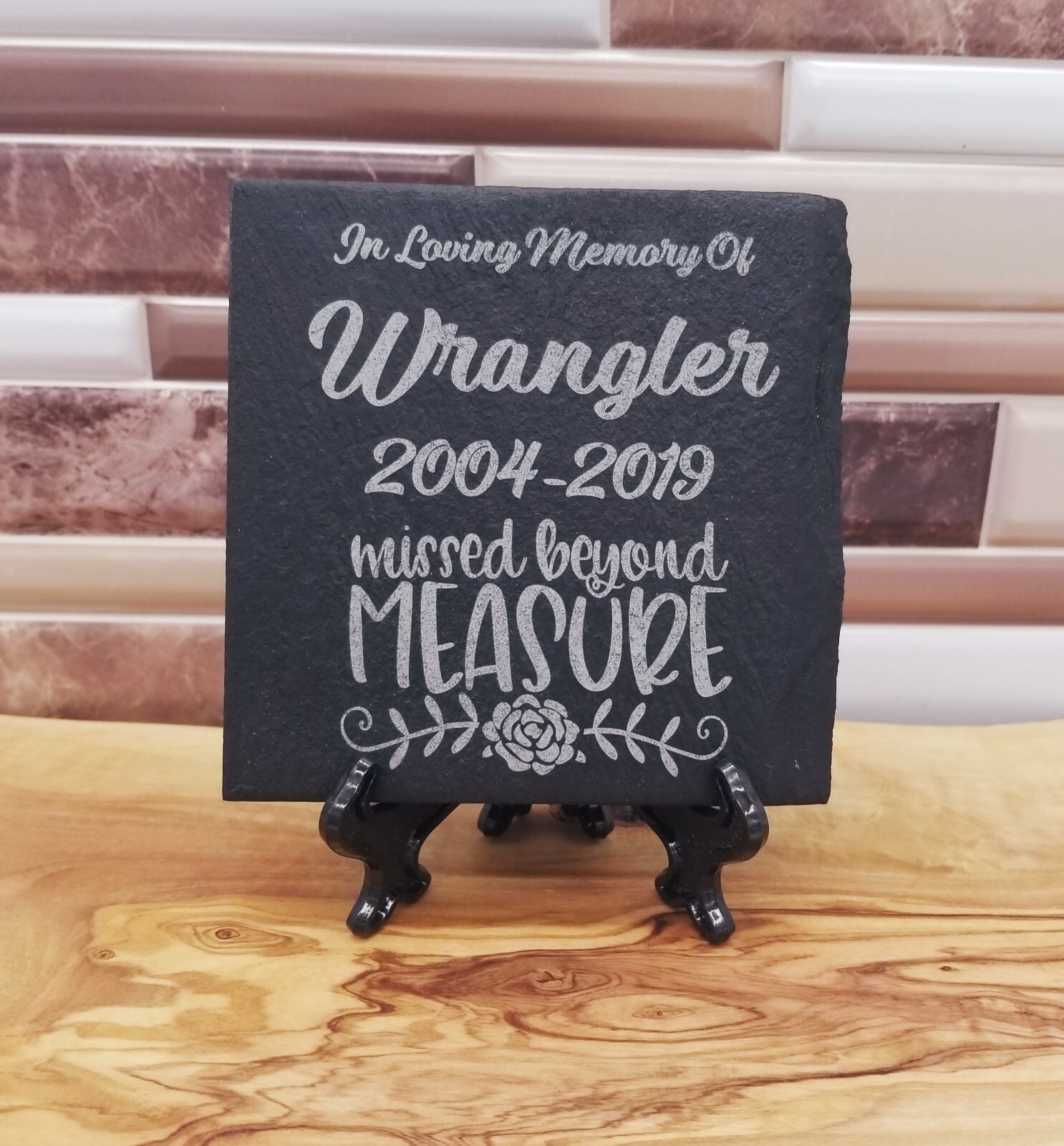 Personalized Pet Memorial Stone, Dog Memorial Stone, Pet Headstone Grave Marker