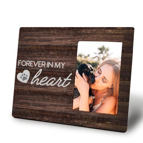 Pet Dog Cat Memorial Picture Frame Dog Memorial Gifts for Loss of Dog Loss