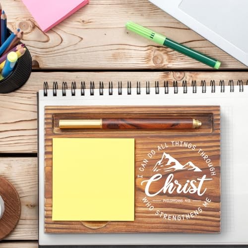 Christian Desk Organizer, Philippians 4:13 I Can Do All Things Through Christ