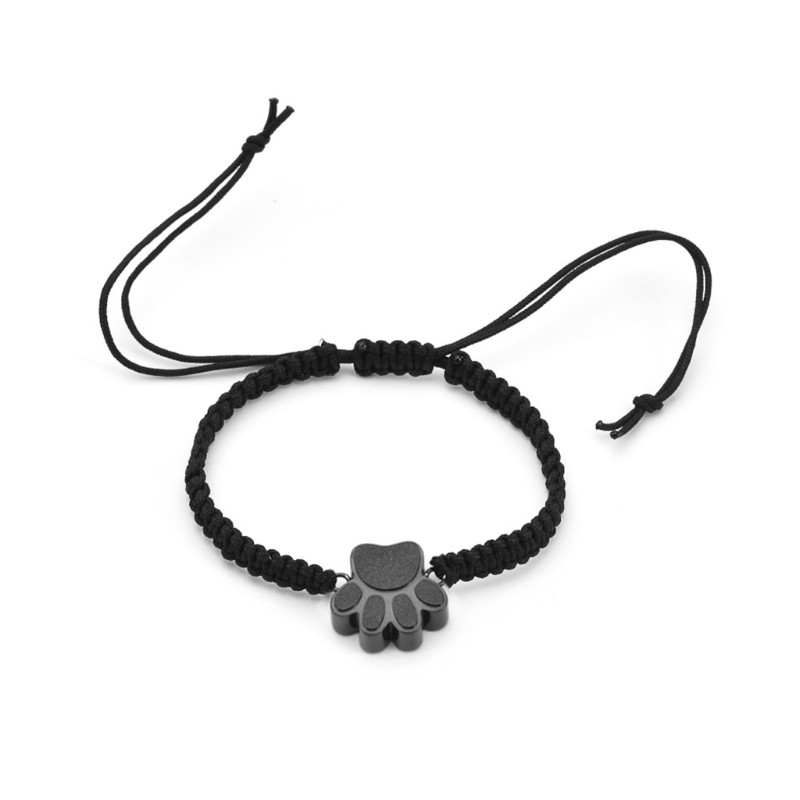 Cremation Jewelry Urns Bracelet for Pet Ashes Cats Dog Paws Pendants Bangles