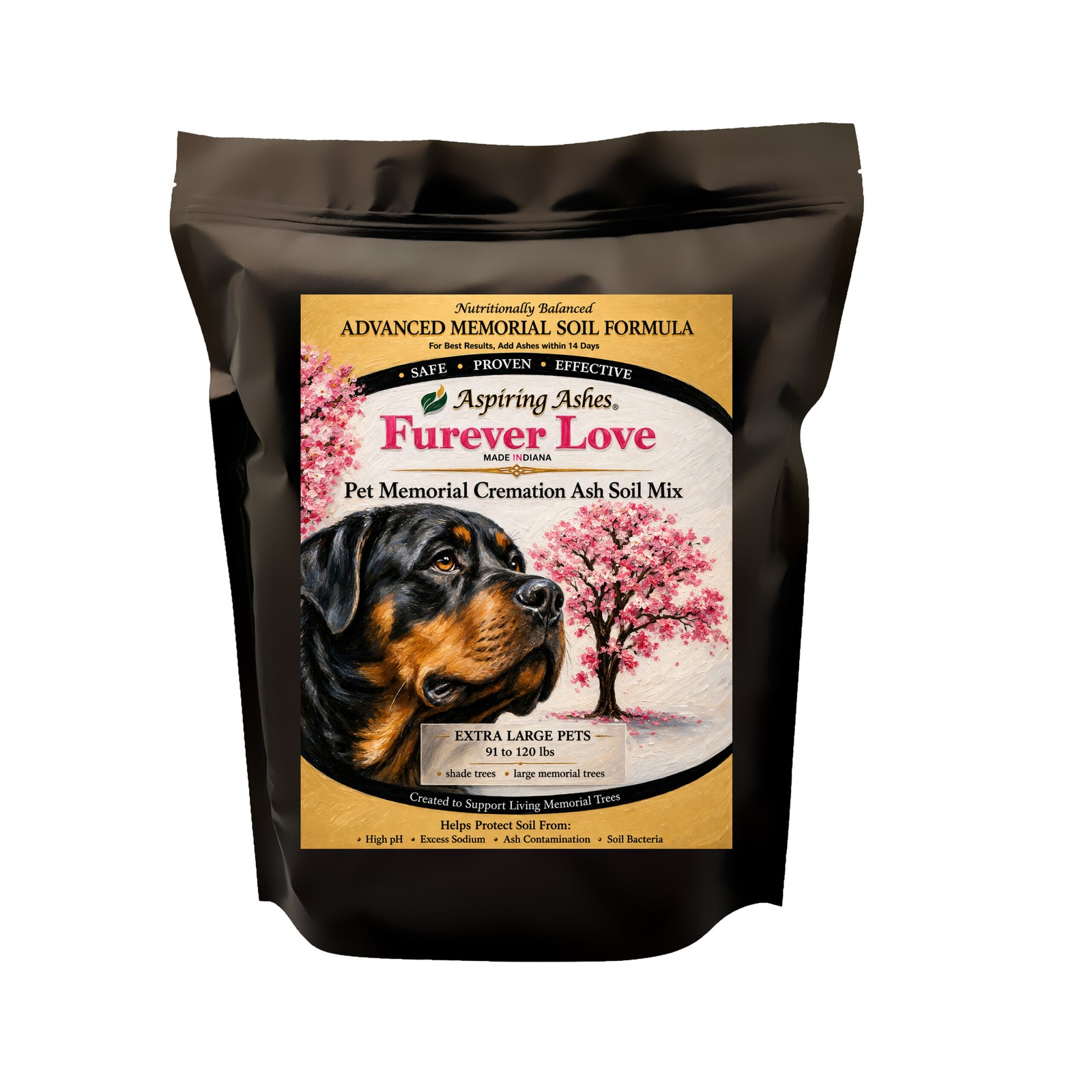 Soil for Cremated Pet Ashes: Medium Pet Memorial Kit