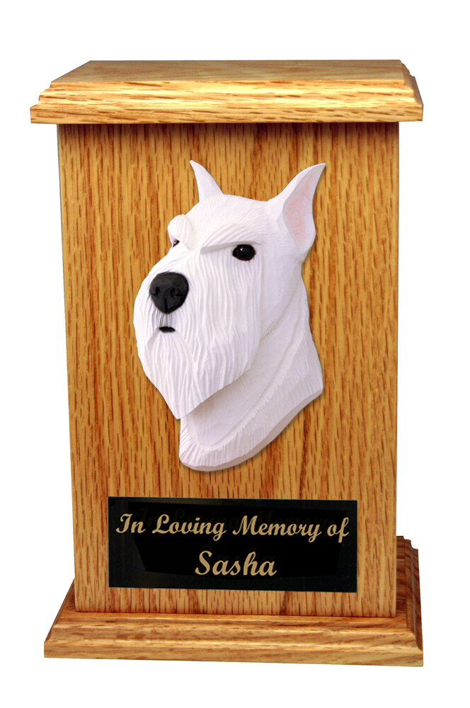 Schnauzer Standard Memorial Urn