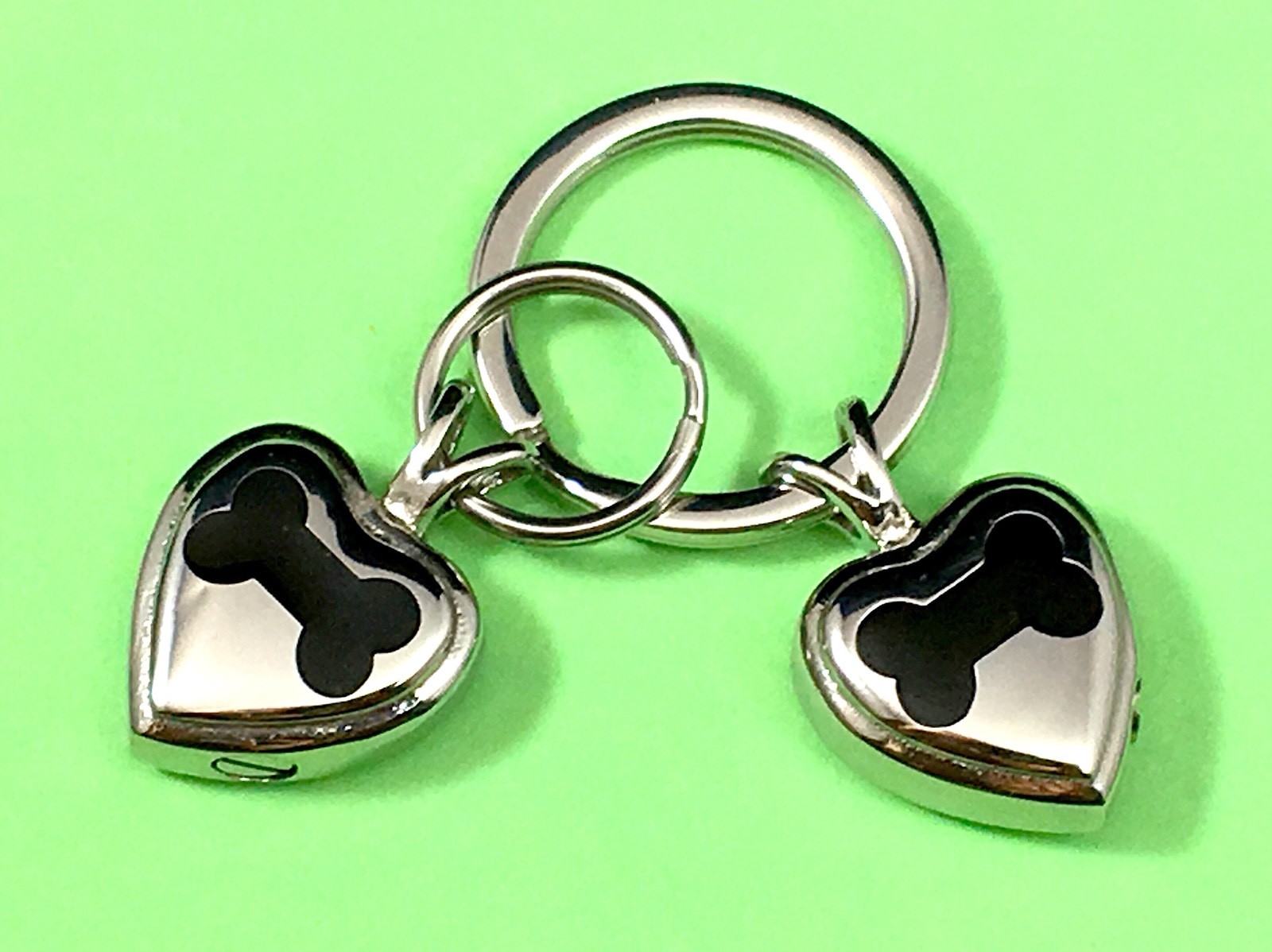 Dog Bone Cremation Necklace Jewelry Pendant Urn for Ashes Always in My Heart USA