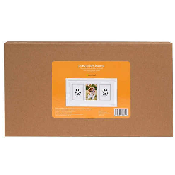 Pearhead Pawprints 3-Opening Frame, Memorial Frame