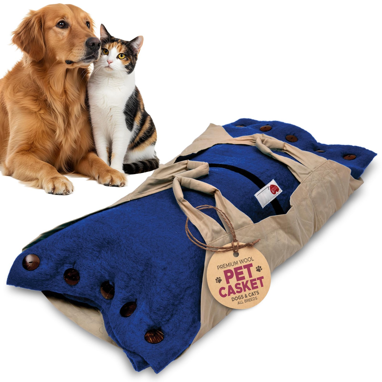 Sweet – Pet Ceremony Kit – For Dogs And Cats Choose Small Indigo