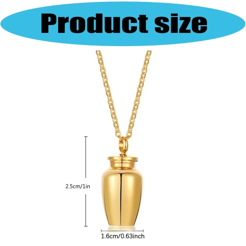 Pet Cremation Jewelry For Dog/Cats Ashes Memorial Lockets Urn Necklace Keepsakes
