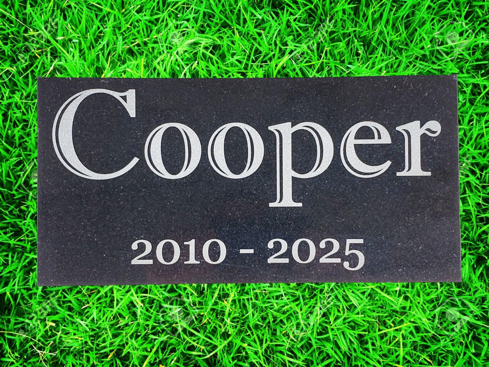 Loved One Memorial Grave Marker Headstone Garden Granite Stone Plaque Loss t17