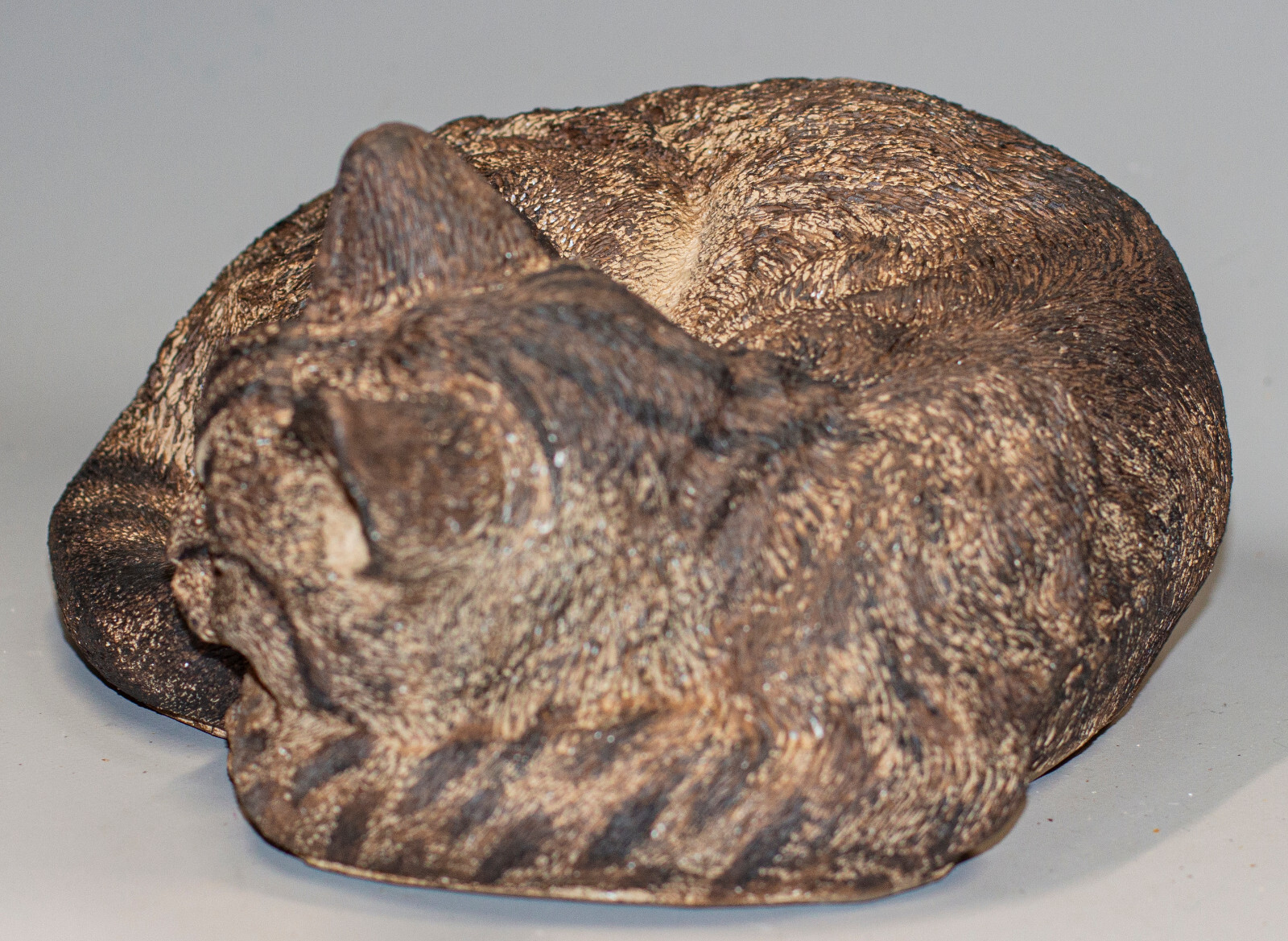 Tabby Cat Memorial Urn Cremation Statue Pet Ashes Funeral Casket Burial Keepsake
