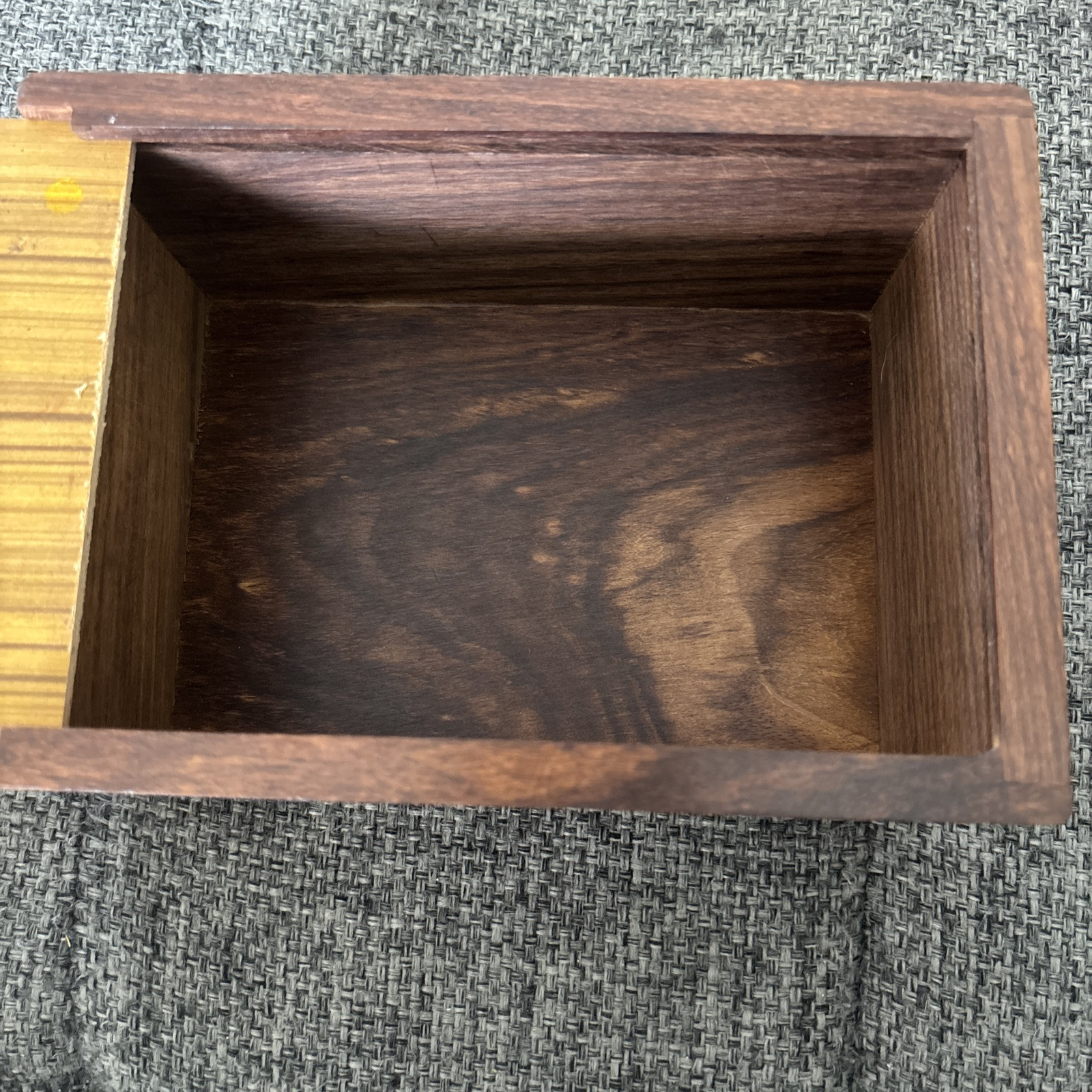 Tree of Life Pet Urn Medium Hand Engraved Wooden Natural Rosewood Box