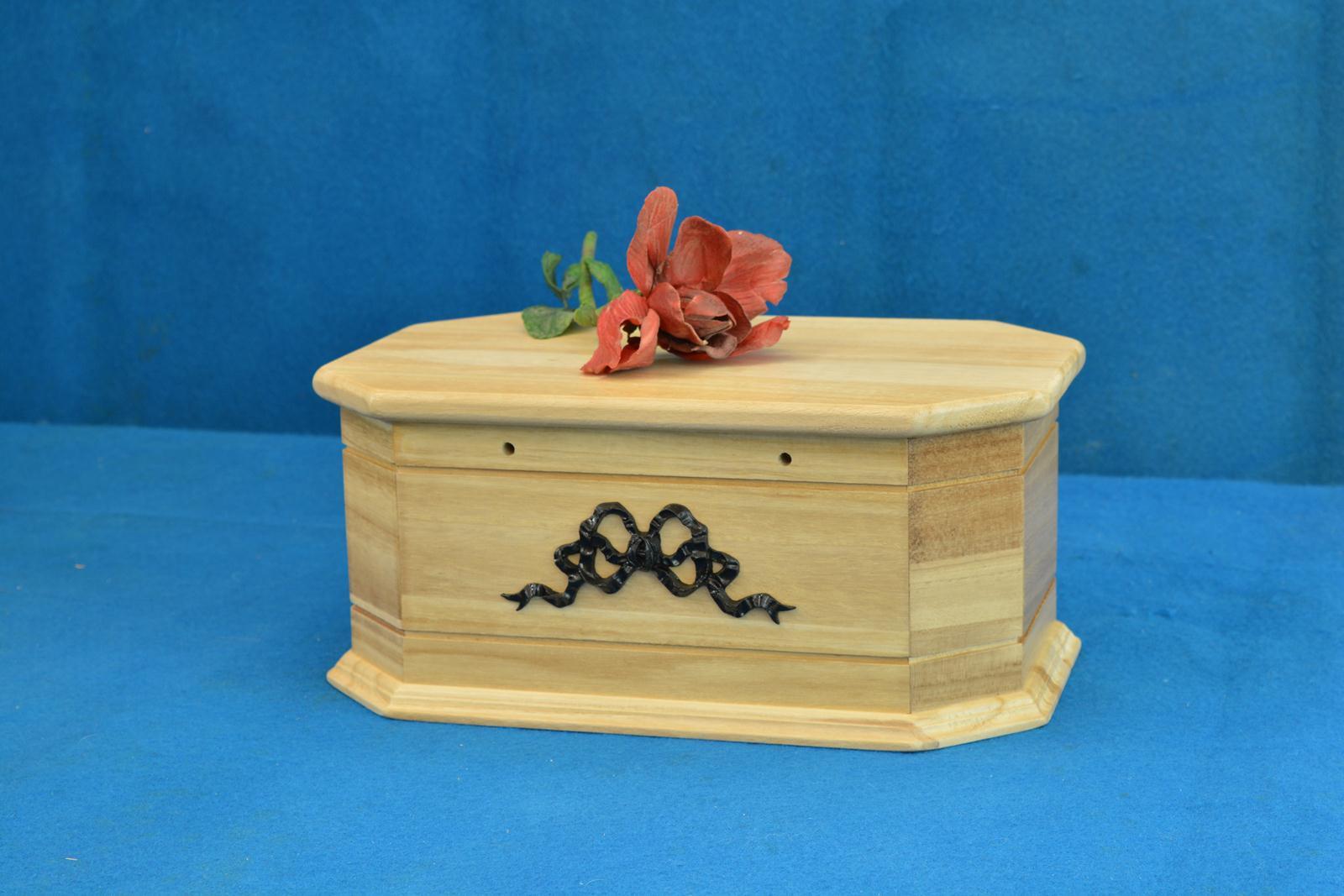 Coffin for pets in solid oak medium and small size coffins