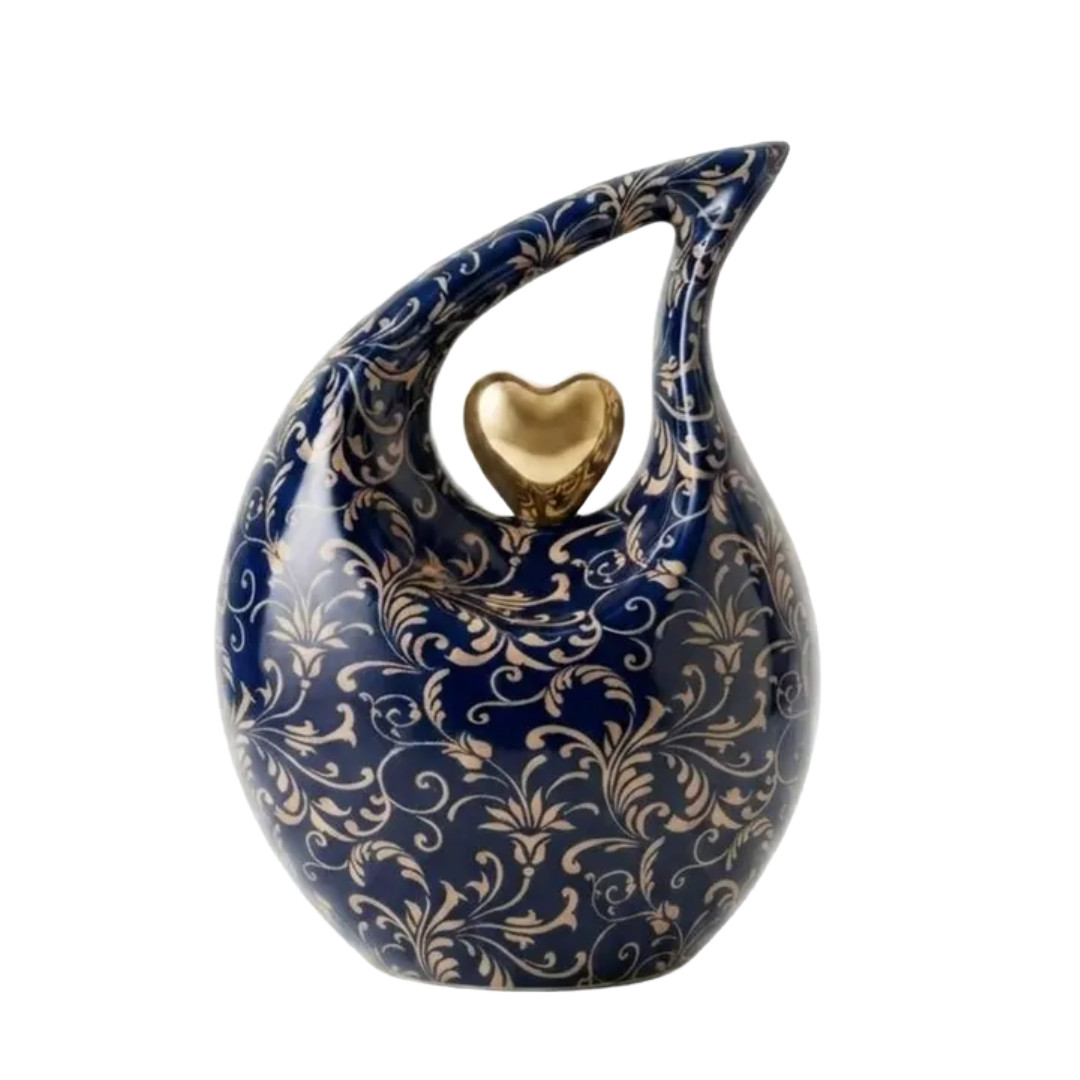 Large Standard Size Teardrop Urns for Human Ashes Adult Memorial Male & Female