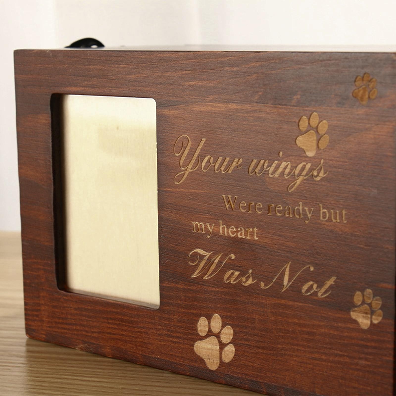 Pet Urns for Dogs or Cats Ashes, Dog Remembrance Funerary Caskets Supplies Pet