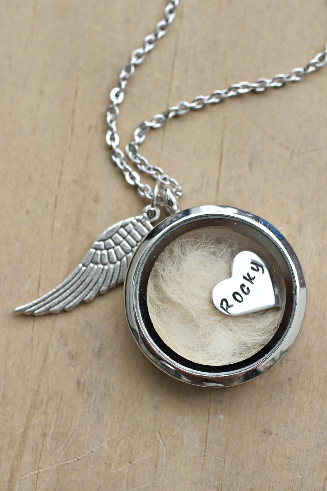 Personalised Pet Memorial Gifts, Sympathy Keepsake, Locket Necklace With Photo