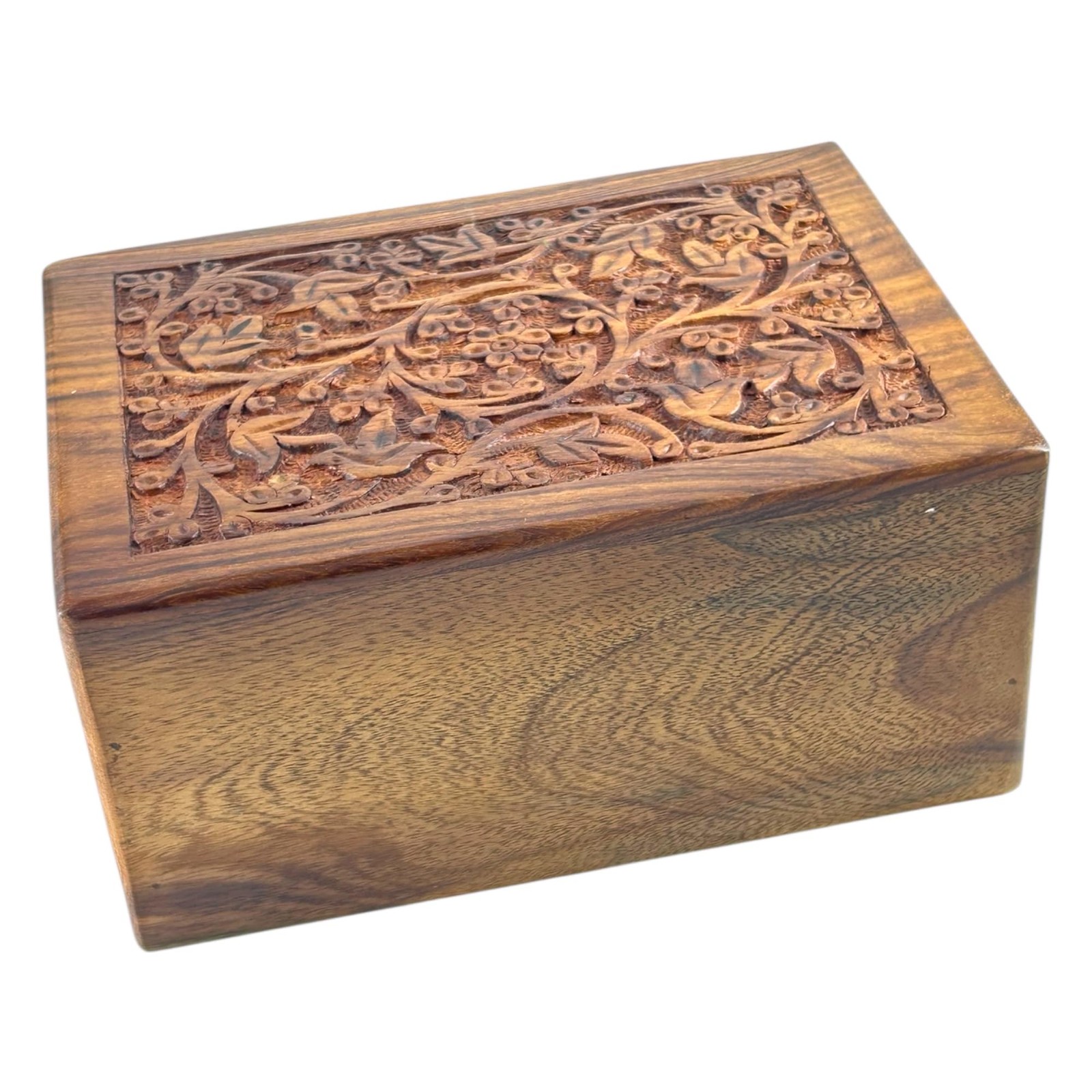 S.B.ARTS Floral Engraved Handcarved Cremation Urns for Human Ashes Adult Male…