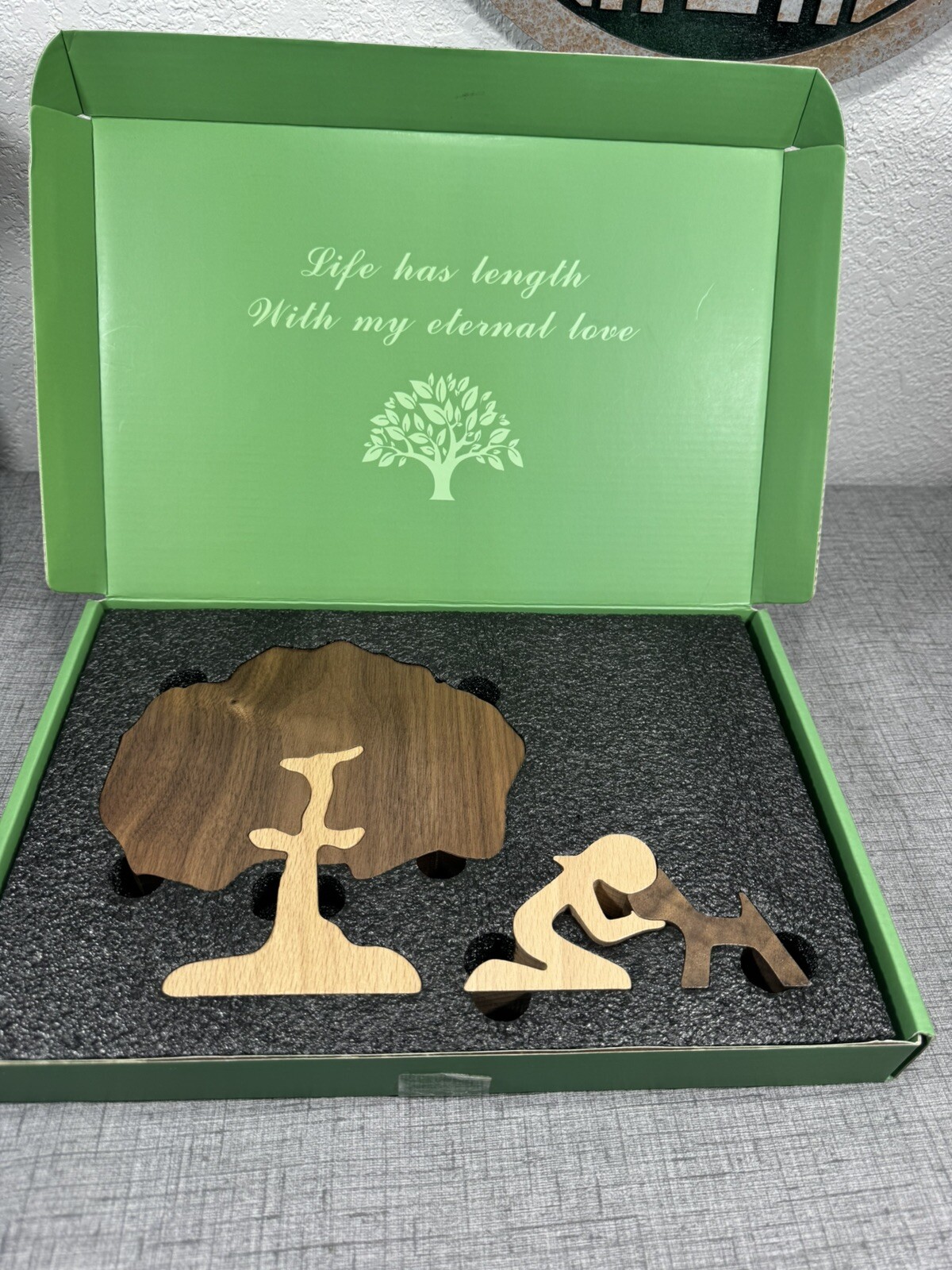 Wooden Cikarmai Pet Tree Of Life Memorial