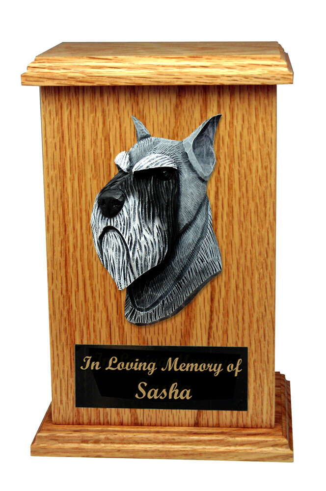 Schnauzer Standard Memorial Urn