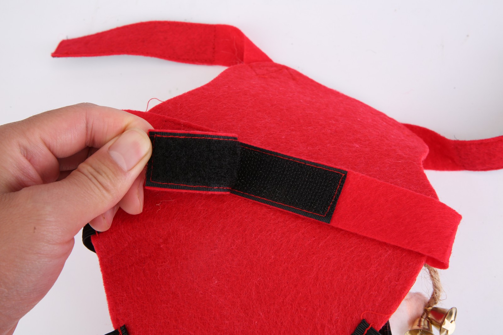 S-M-L-XL Options — 1Pc Pet Christmas Costumes Red Winter Coat For Dog Riding Sa