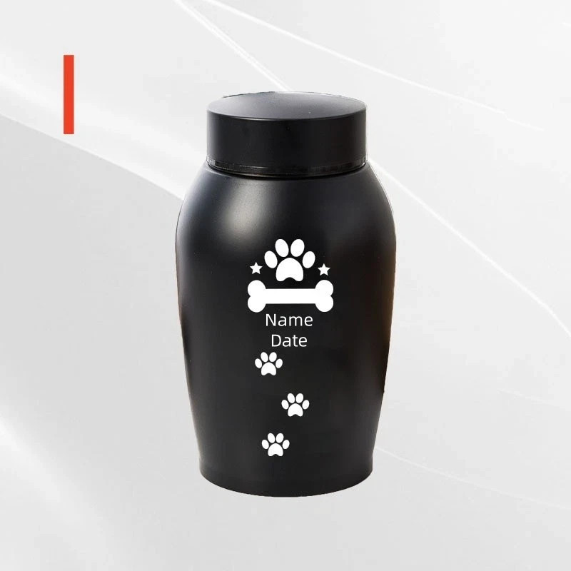 Custom Engraved Pet Urn for Ashes, Personalized Dog & Cat Memorial Cremation Urn