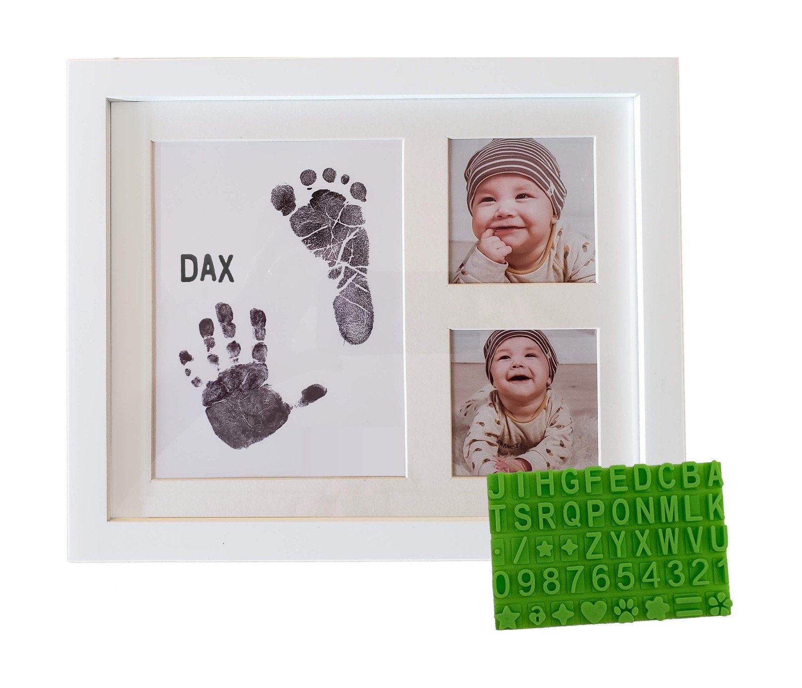Ultimate Baby Ink Hand & Footprint Kit – Safe Ink Pad Stamp, Pa… USA FAS
