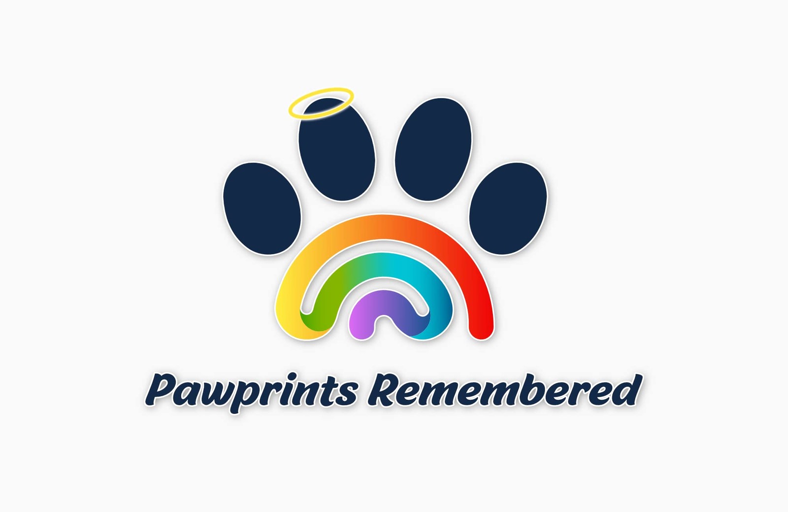 Pawprints Remembered Pet Memorial 5X7 Picture Frame For Dog Or Cat Ribbon And