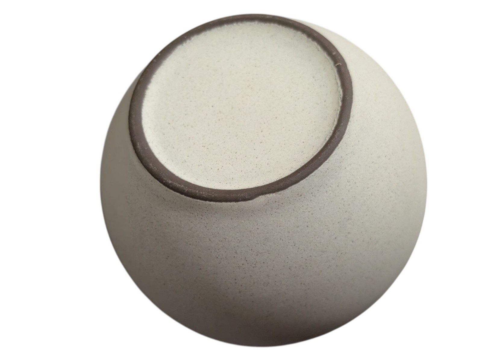 Pet Paw Memorial Ceramic Cremation Urn Soft Gray & Brown Stone Finish NWOT