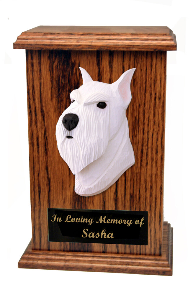 Schnauzer Standard Memorial Urn