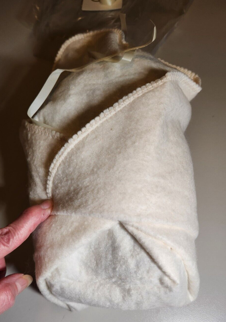 Pet Burial Blanket & Wrap 16″ for Natural Burial – Bamboo & Organic Cotton