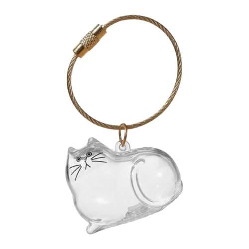 Cat Pet Memorial Keychain – DIY Fur Memory Capsule