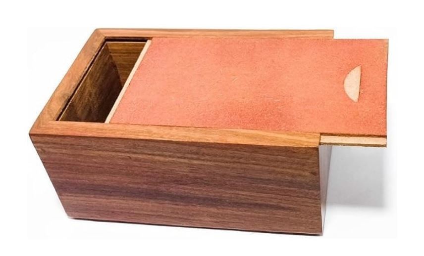 Wooden Tree of Life Cremation Keepsake / Urn Box For Pet Ashes 7.5″×5.5″×3.5″