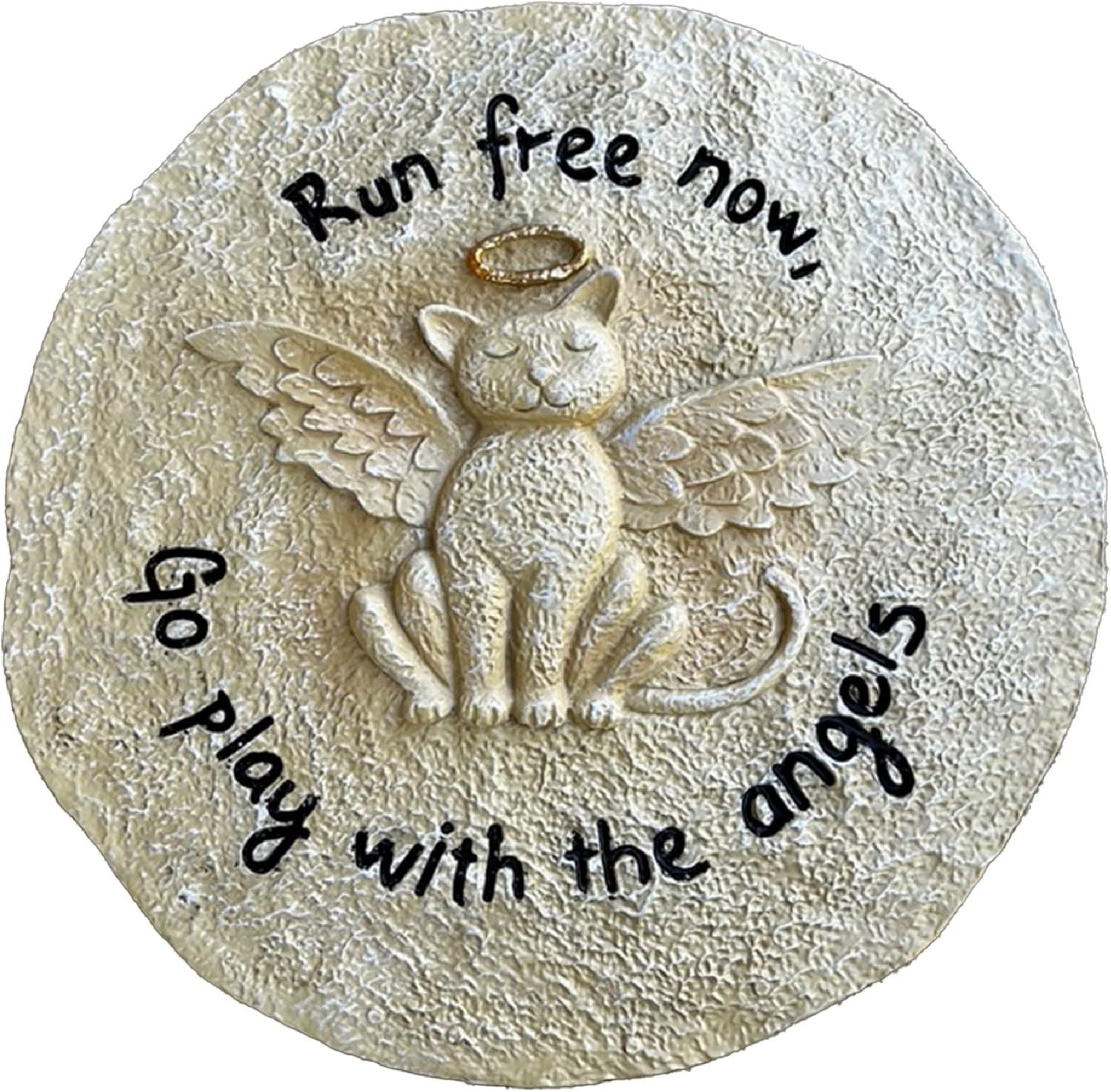 Elegant Waterproof Cat Memorial Stone – Durable Tribute for Beloved Pets