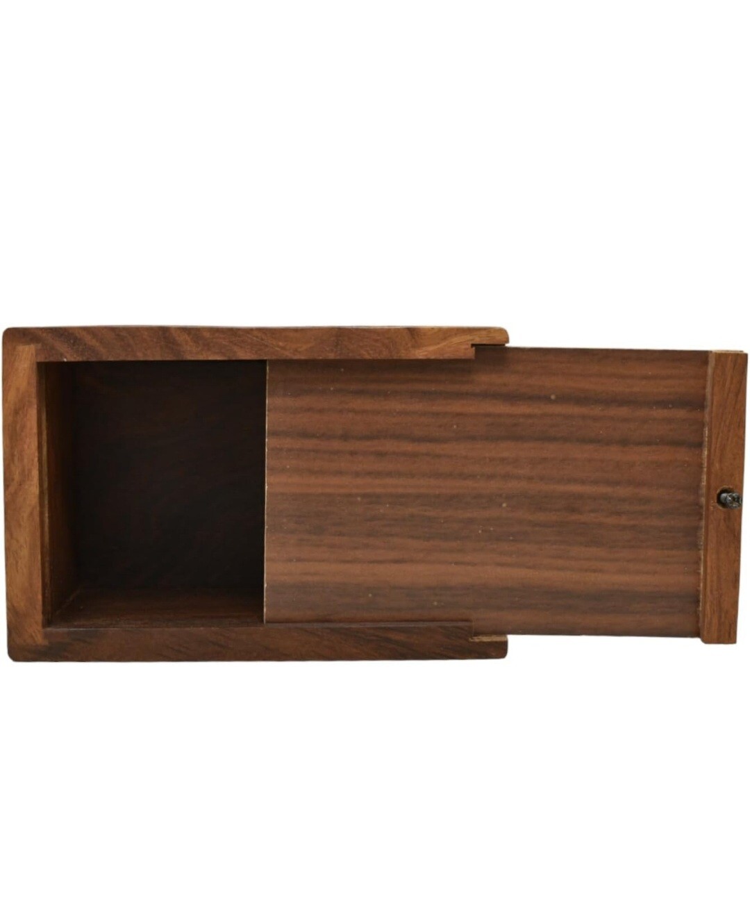 Tree of Life Pet Urn Medium Hand Engraved Wooden Natural Rosewood Box