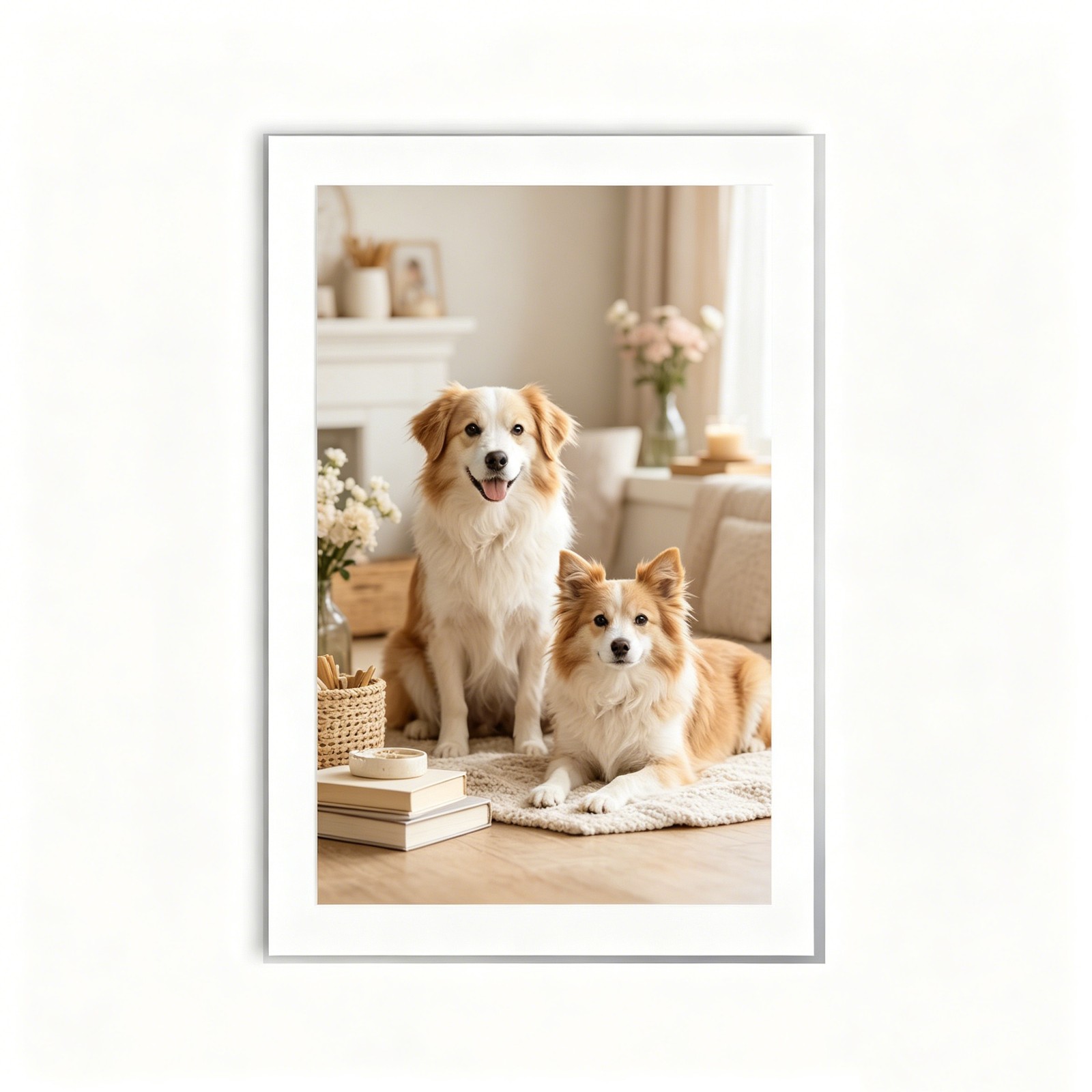 Acrylic Custom Pet Dog Cat Memorial Photo Name Keepsake Gift for Owner