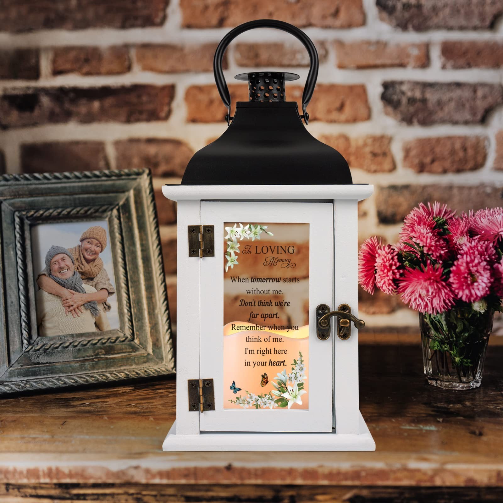 Memorial Lantern – Bereavement Sympathy Gifts for Loss of Loved One Memorial …