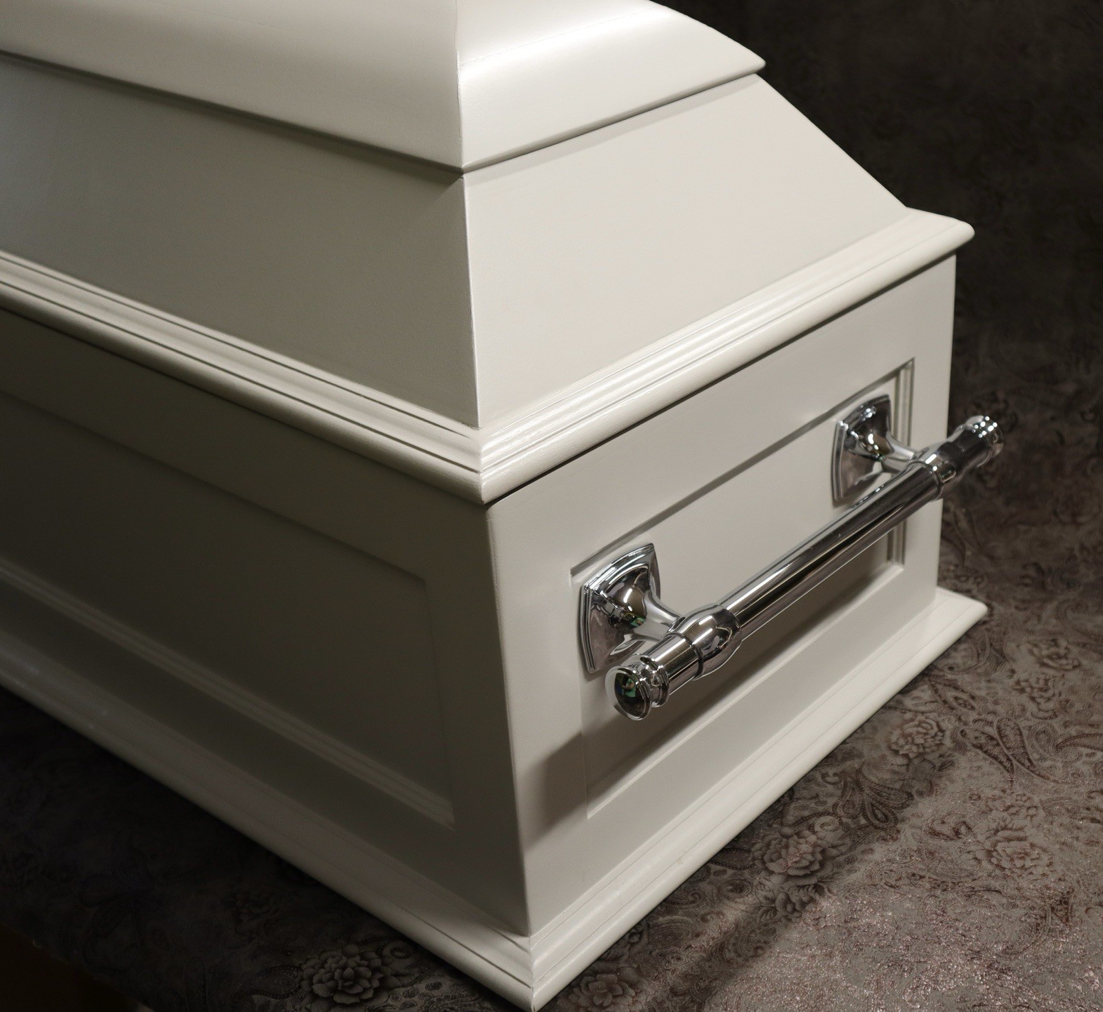 Handmade Pet Casket With Handles