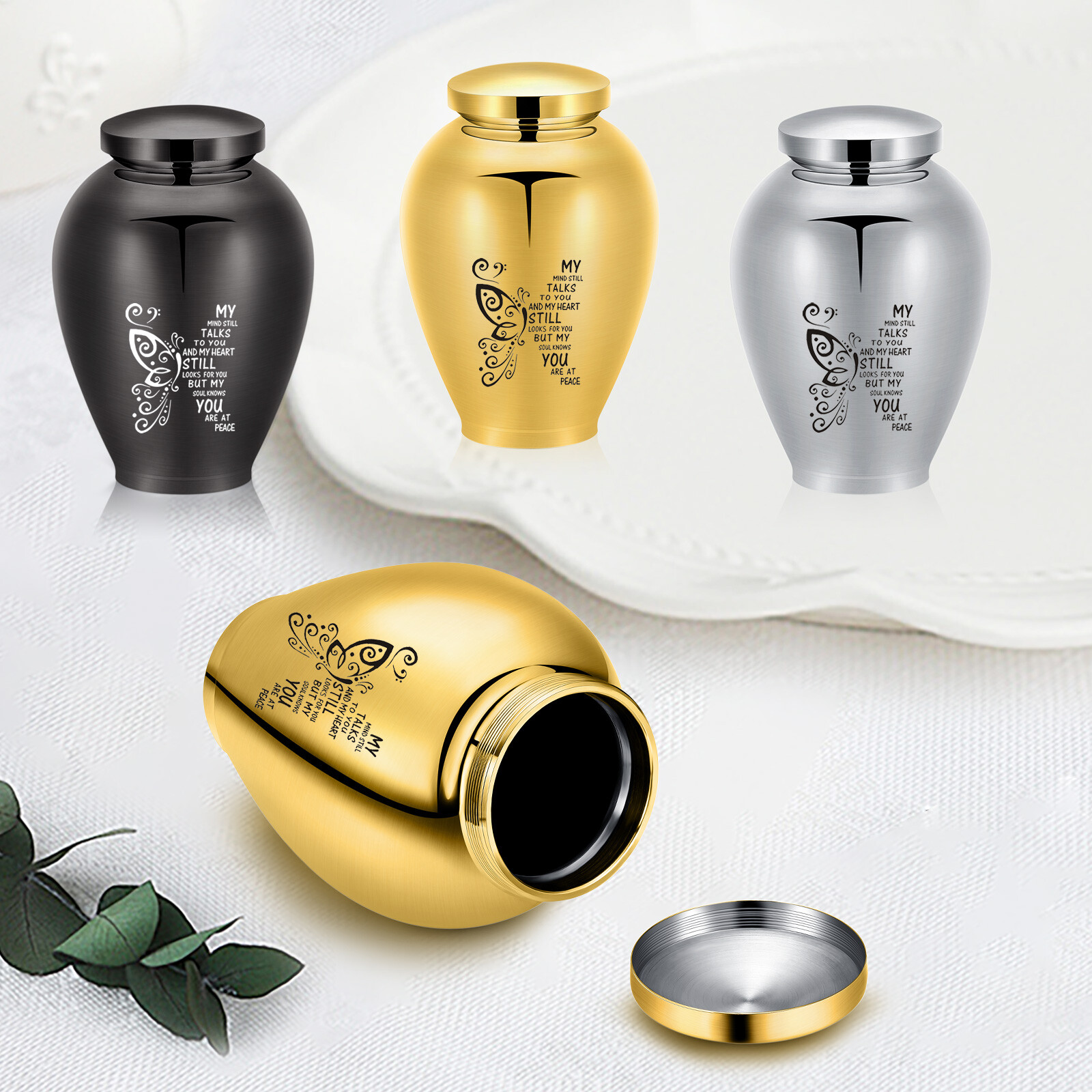 Urns for Ashes Adult Female – Butterfly Decorative Urns Cremation Urns for Ashes