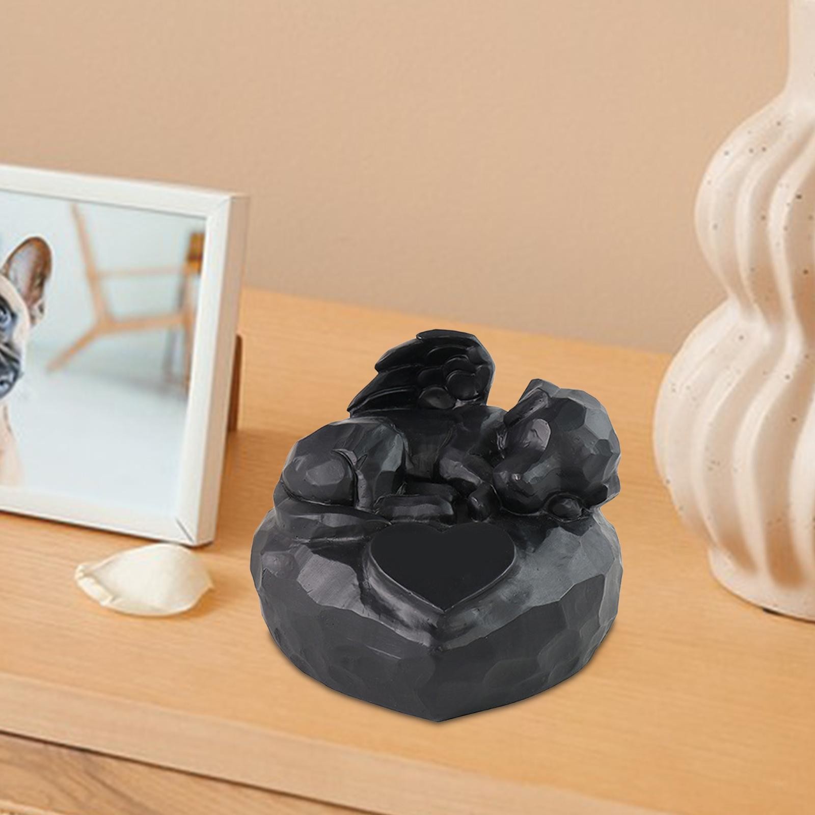 Pet Urn Memorial Box Souvenir Comforting Resting Place Cat Dog Ashes Storage
