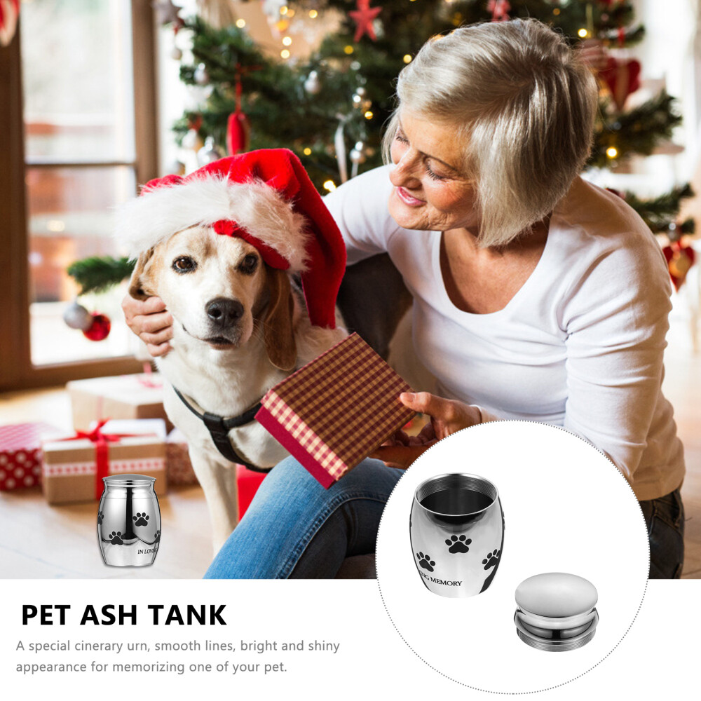 1PC Stainless Steel Dog Urns Large Dog urns Pet Urns for Cats Small Dog Urns