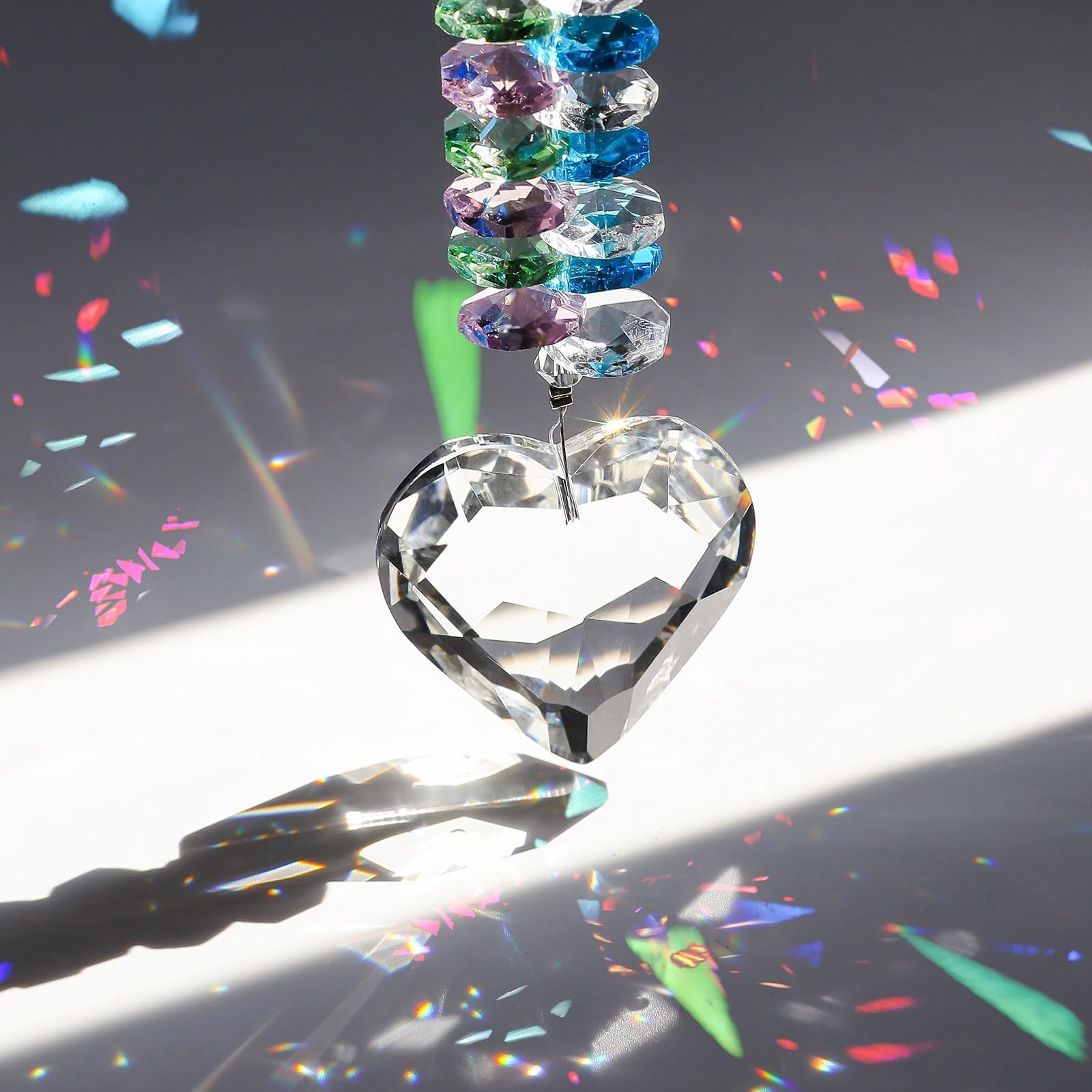 Sympathy Gift for Loss of Pet | Dog & Cat Memorial Crystal Suncatcher | Pet L…